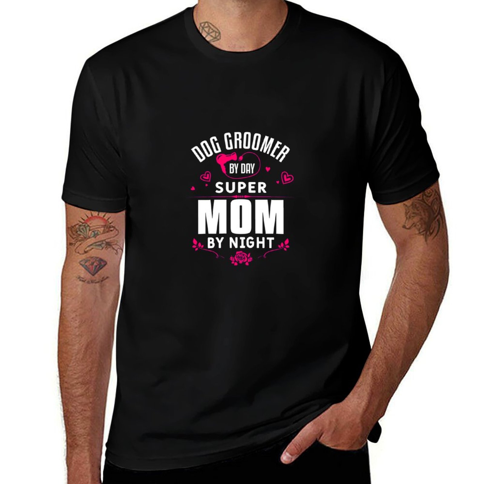 Men'S Grooming Quotes - Camiseta Engraçada com Citação sobre Cães