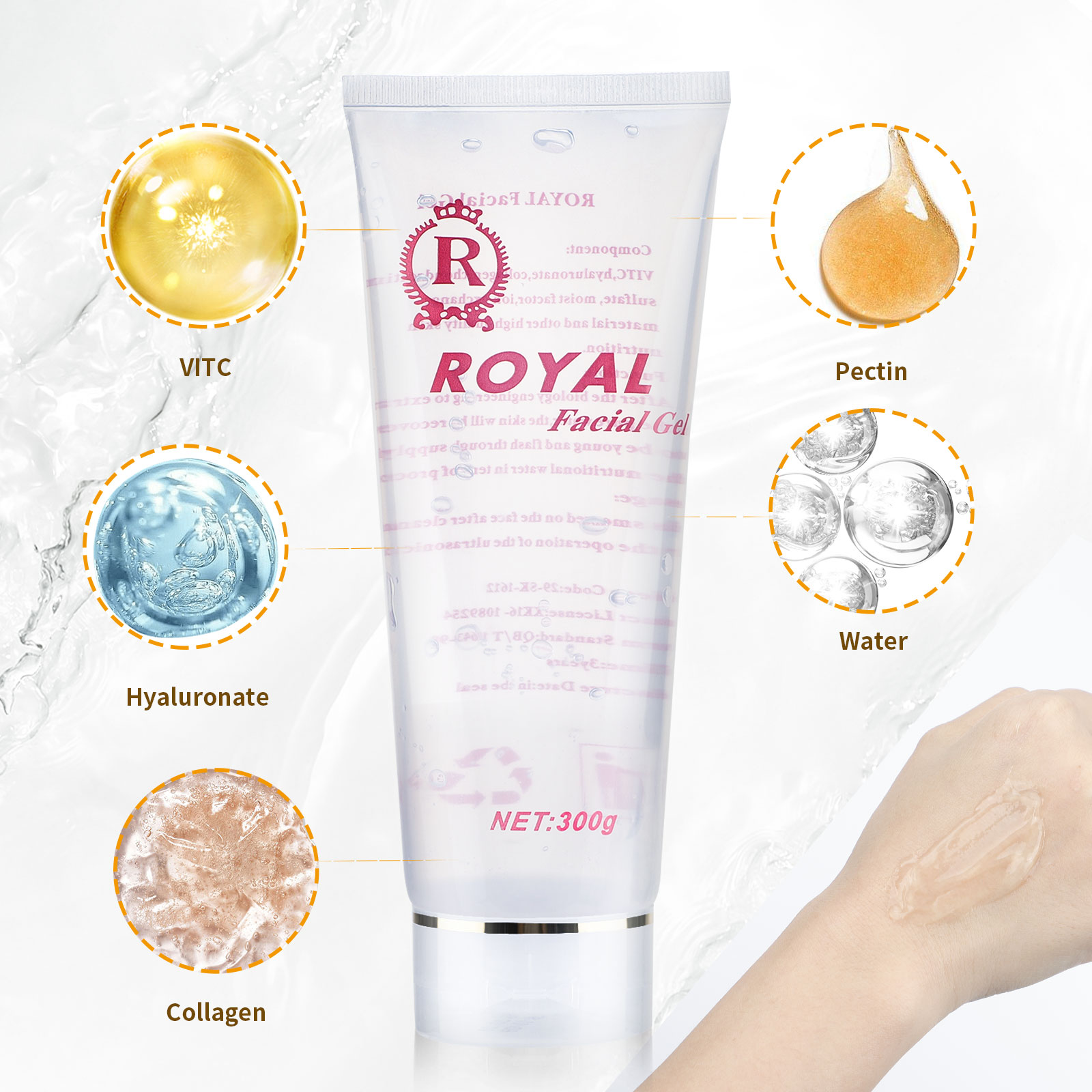 Men'S Grooming Gel - 1 peça de gel de resfriamento
