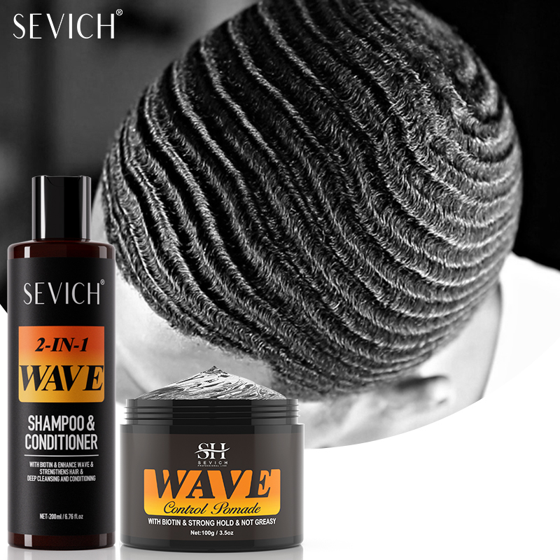 Men'S Grooming Gel - Kit de shampoo pomada com controle
