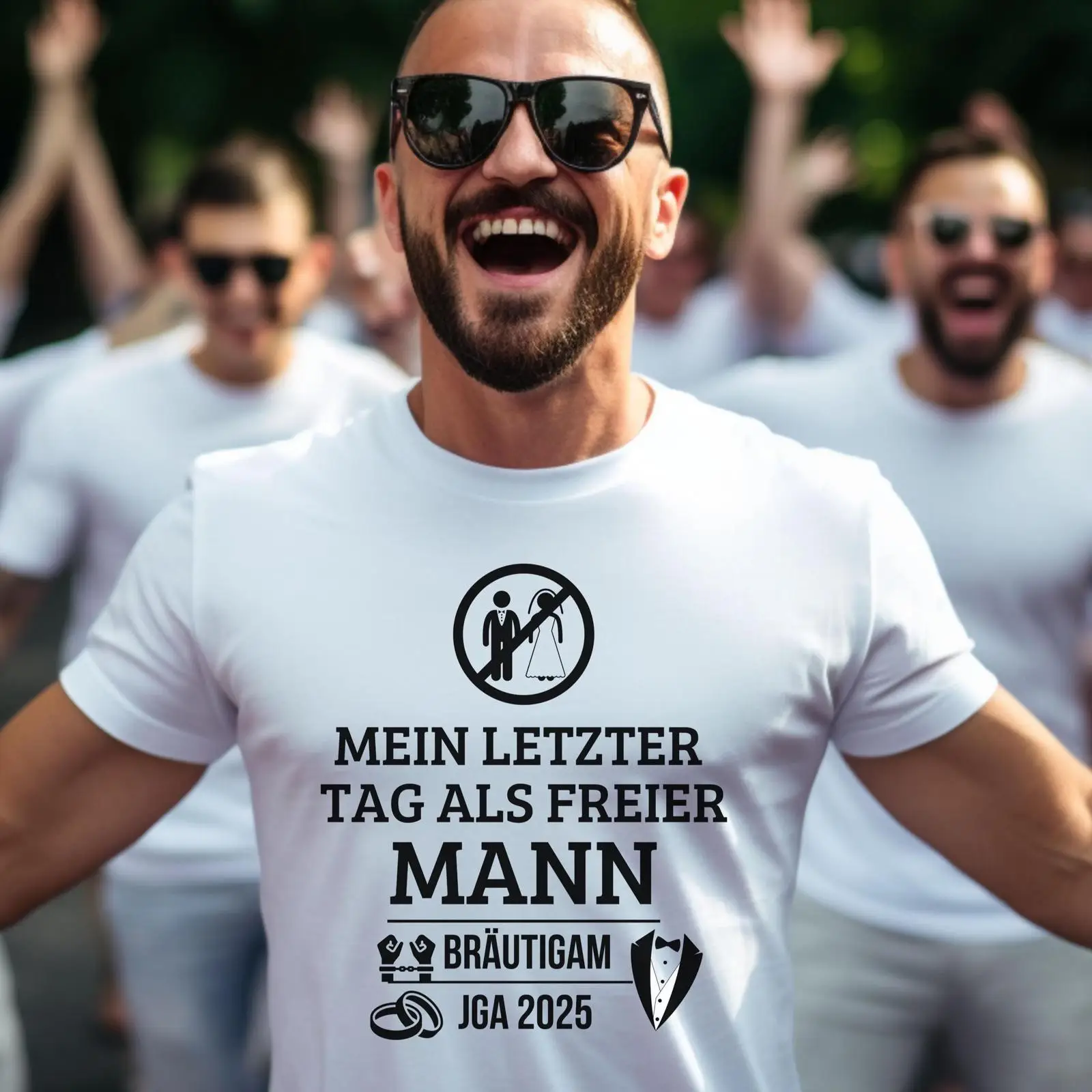 Men'S Grooming Quotes - Camiseta JGA 2025 para Despedida de