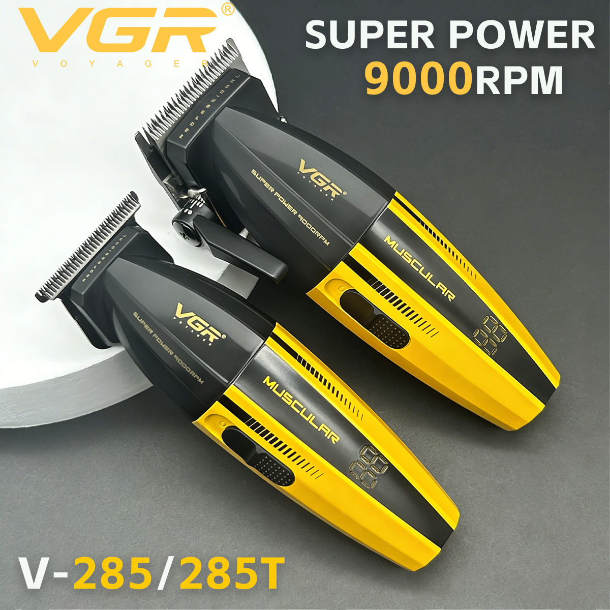 Men'S Grooming Clippers - VGR máquina cortar cabelos máquina de
