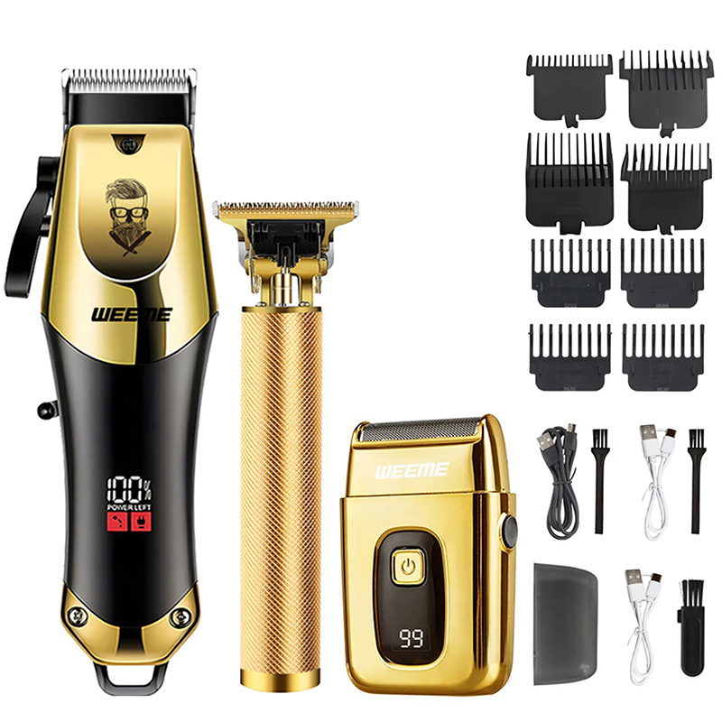 Mens Vintage Grooming Kit - Máquina de Cortar Cabelo Vintage T9