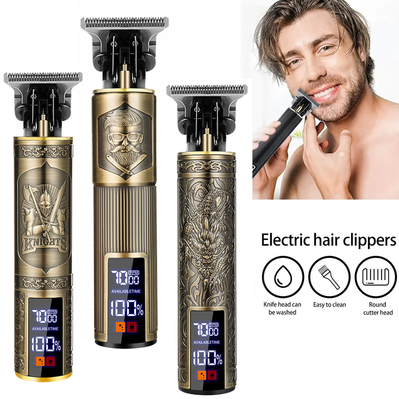 Men'S Grooming Clippers - Aparador de Cabelo T9 Sem Fio
