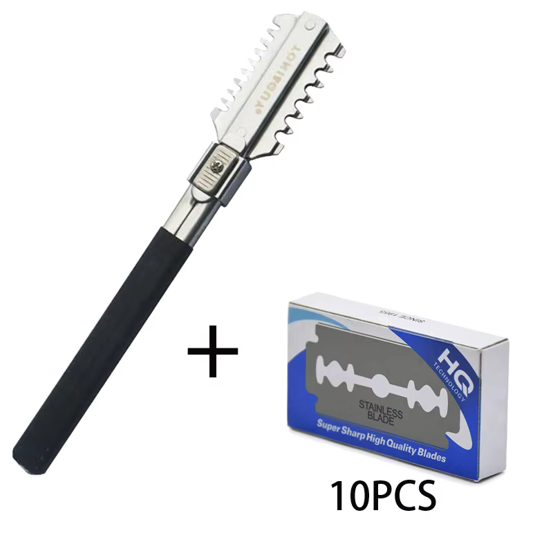 Dupla borda de barbear corte d - Men'S Grooming Clippers avaliação e preço