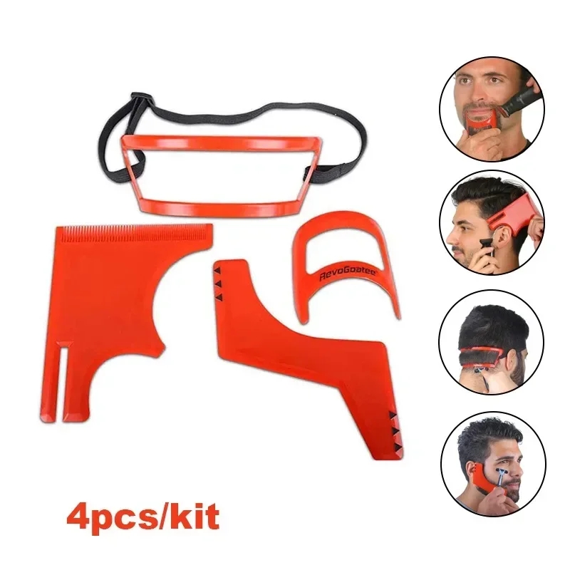 2/4 pçs pentes de barba dos ho - Men'S Grooming Clippers avaliação e preço