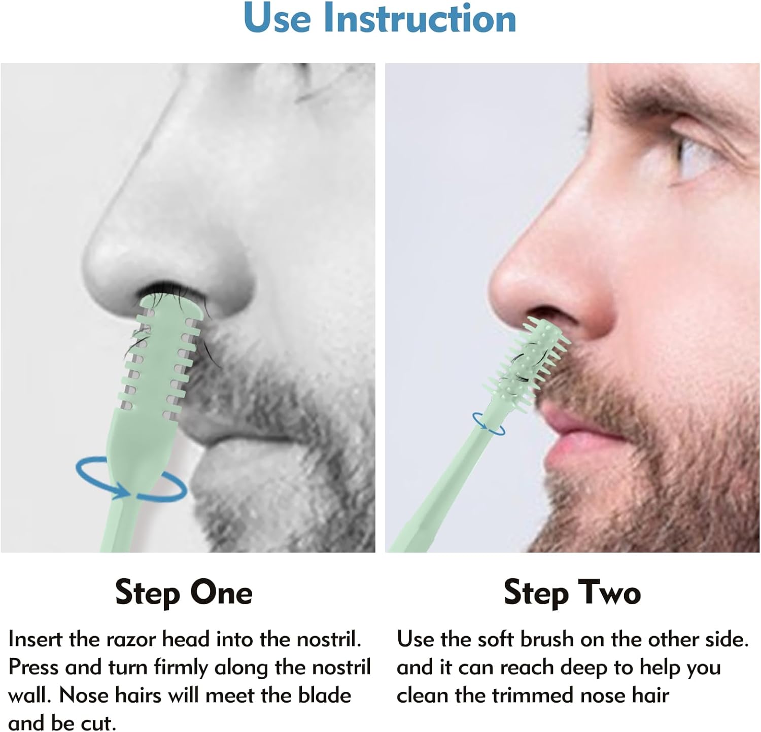 5/20/50 Peças Cortador Nasal 2 - Nose Hair Trimmer avaliação e preço