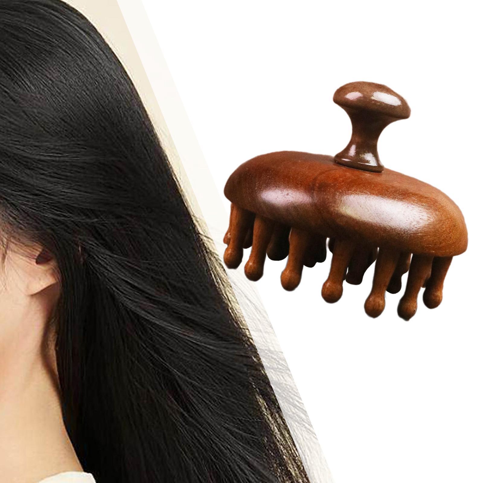 4x Pente de Massagem de Madeir - Men'S Grooming Options avaliação e preço