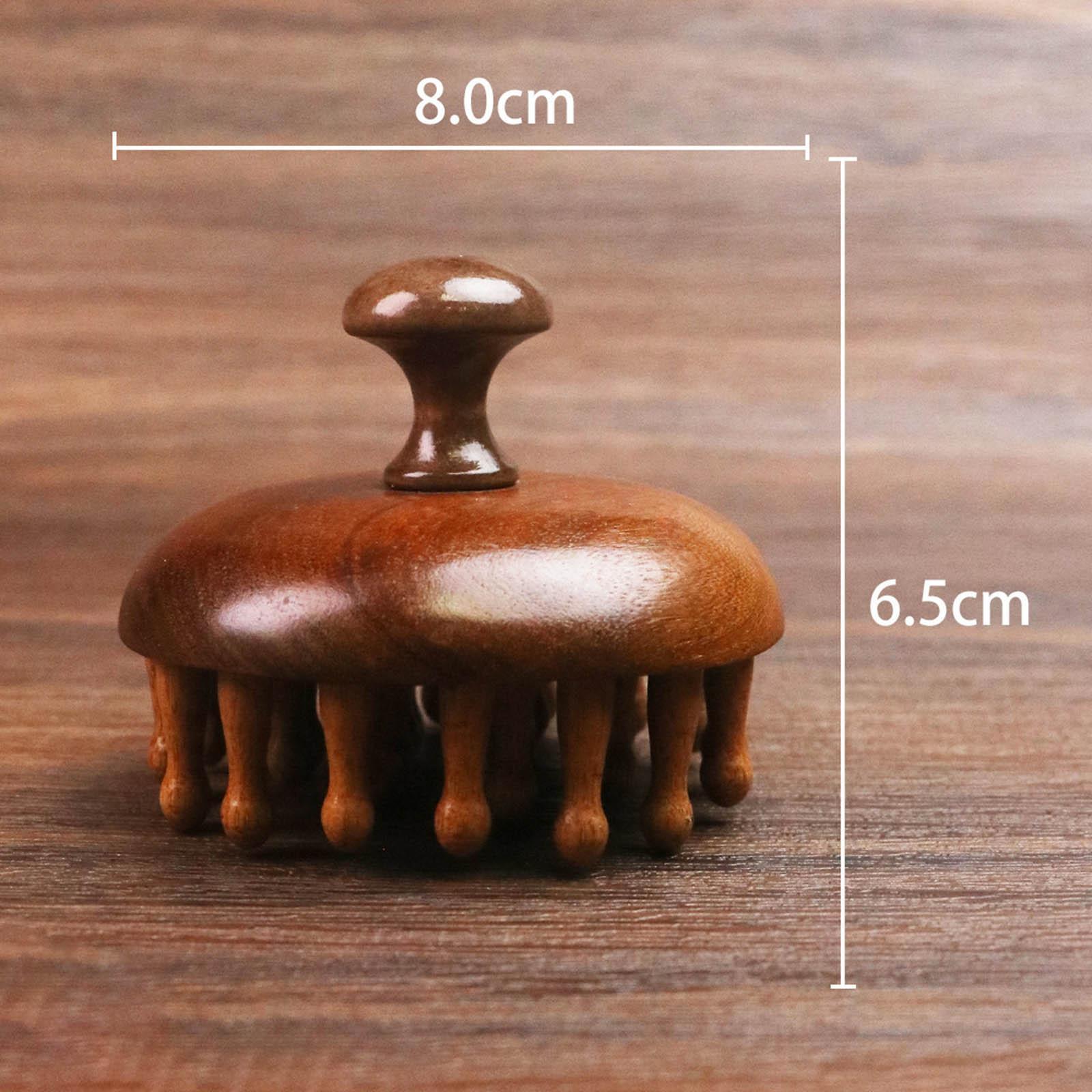 4x Pente de Massagem de Madeir - Men'S Grooming Options avaliação e preço