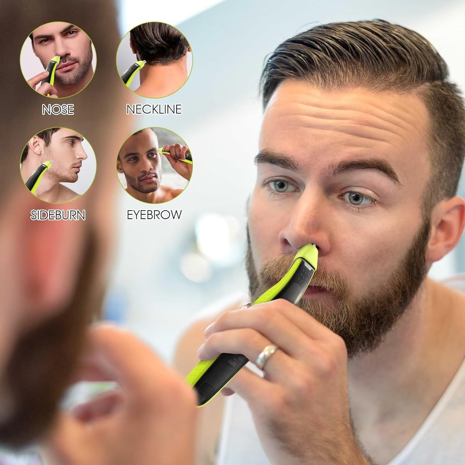 Yuku nariz aparador de pêlos l - Nose Hair Trimmer avaliação e preço