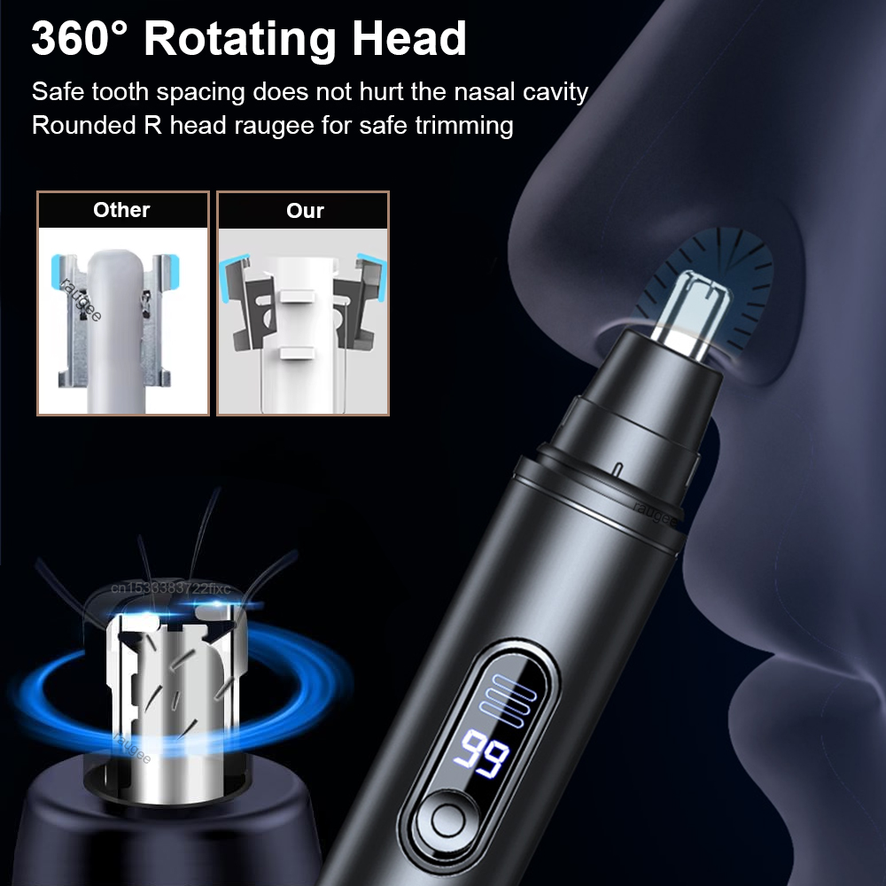 Aparador Elétrico de Pelos do  - Nose Hair Trimmer avaliação e preço
