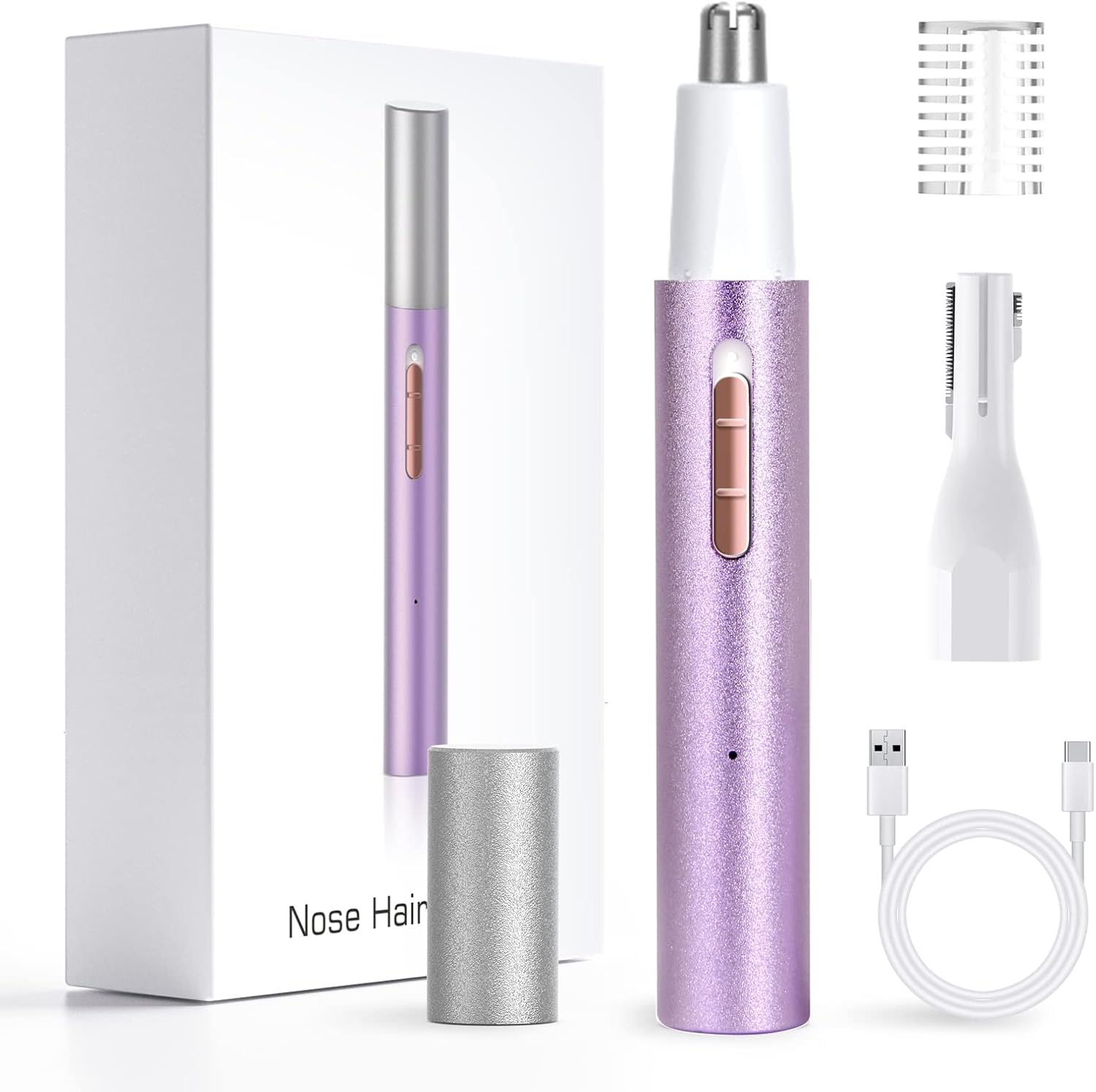 Aparador de Pelos Recarregável - Nose Hair Trimmer avaliação e preço