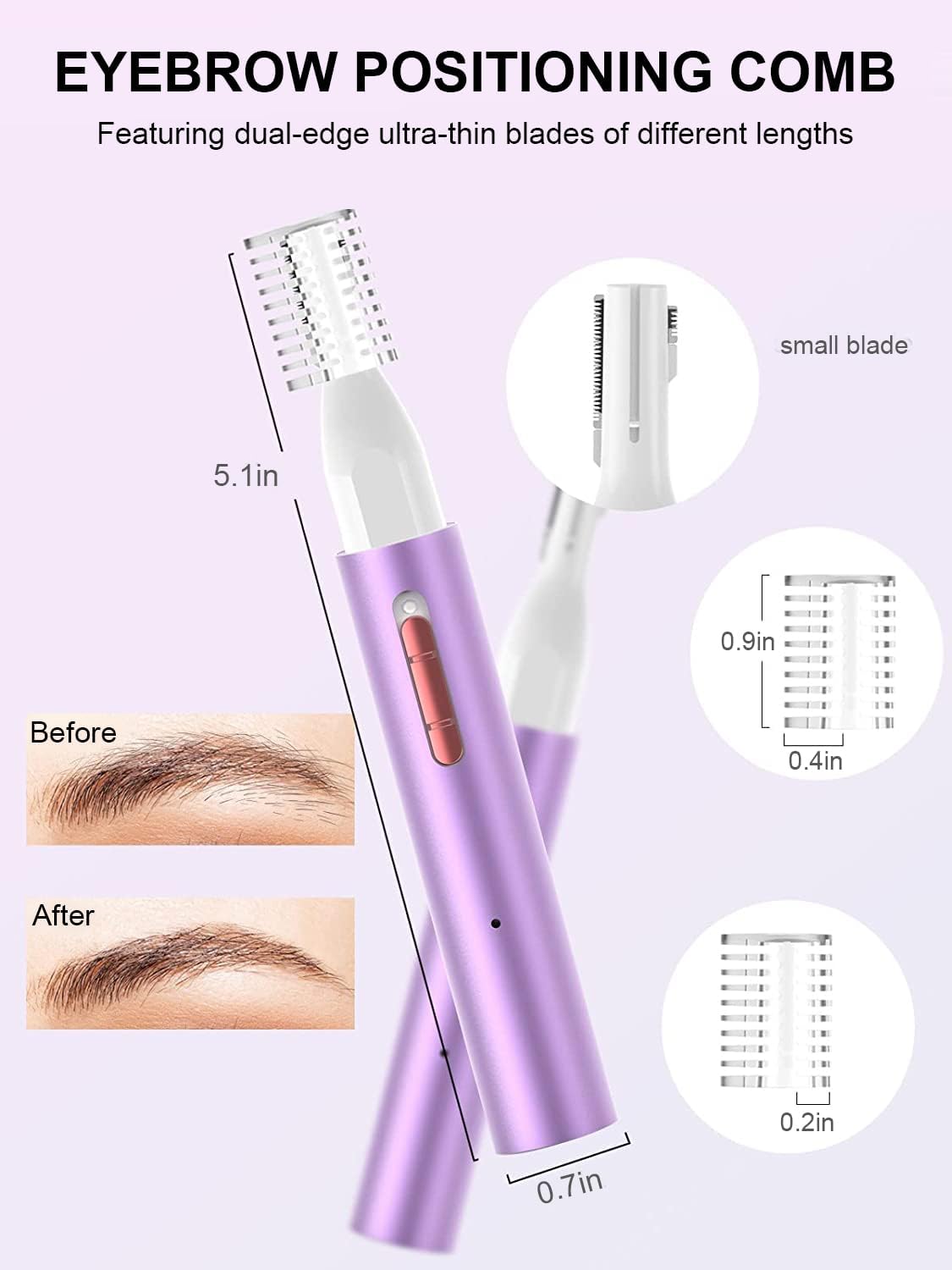 Aparador de Pelos Recarregável - Nose Hair Trimmer avaliação e preço