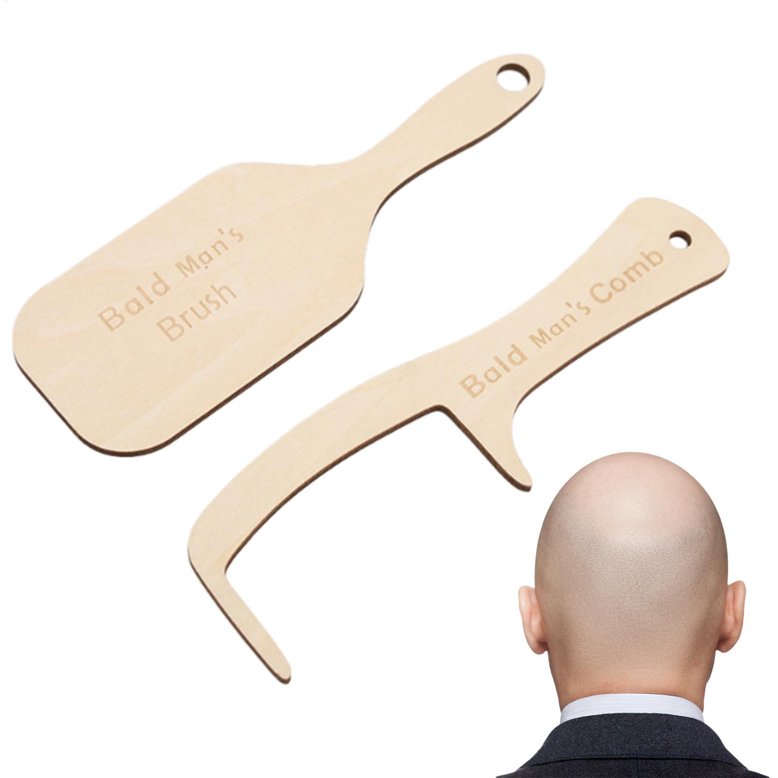 2 pçs engraçado homem careca a - Men'S Grooming Tool avaliação e preço
