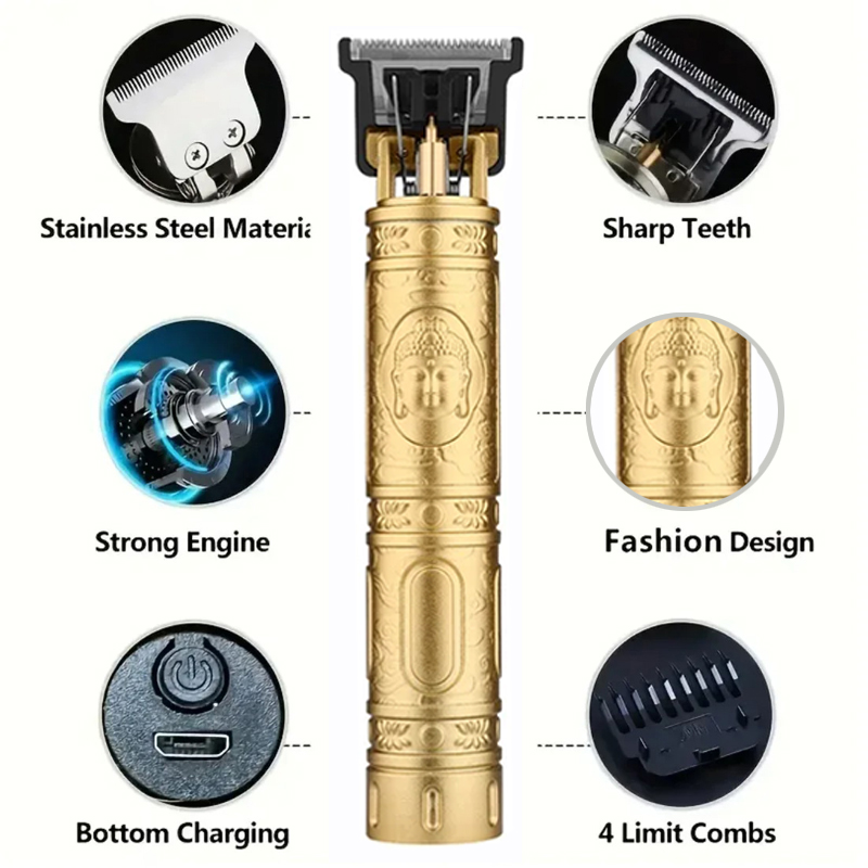 Aparador de Cabelo T9 Sem Fio  - Men'S Grooming Clippers avaliação e preço