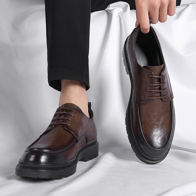 Tendência de calçados de couro - Men'S Grooming Trends avaliação e preço