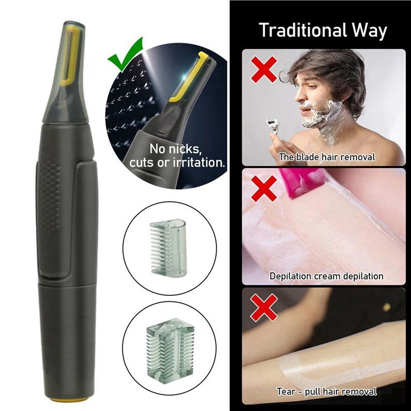 【PASSIONE】2 aparadores elétric - Nose Hair Trimmer avaliação e preço