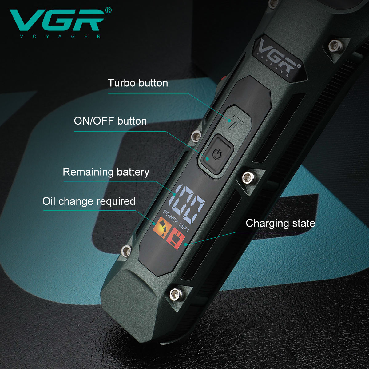 Vgr V-696 novo metal popular s - Men'S Grooming Clippers avaliação e preço